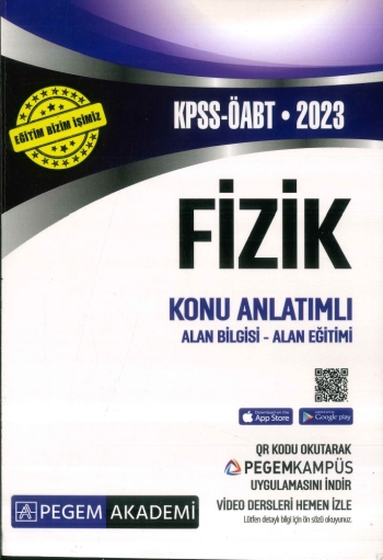 FİZİK KONU ANLATIMLI ALAN BİLGİSİ-ALAN EĞİTİMİ Fenomen Fotokopi - YKS - KPSS - ALES
