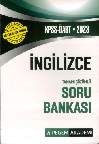 İNGİLİZCE TAMAMI ÇÖZÜMLÜ SORU BANKASI Fenomen Fotokopi - YKS - KPSS - ALES