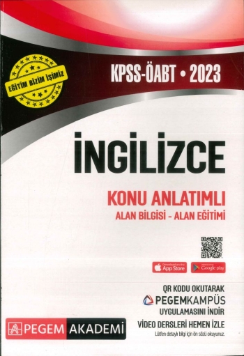 İNGİLİZCE KONU ANLATIMLI ALAN BİLGİSİ-ALAN EĞİTİMİ Fenomen Fotokopi - YKS - KPSS - ALES