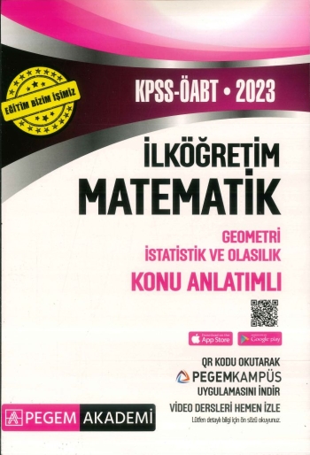 İLKÖÜRETİM MATEMATİK GEOMETRİ İSTATİSTİK VE OLASILIK KONU ANLATIMLI Fenomen Fotokopi - YKS - KPSS - ALES