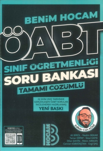SINIF ÖĞRETMENLİĞİ SORU BANKASI TAMAMI ÇÖZÜMLÜ