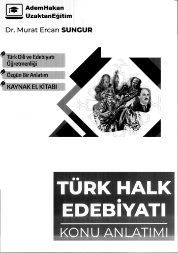 TÜRK HALK EDEBİYATI KONU ANLATIMI Fenomen Fotokopi - YKS - KPSS - ALES