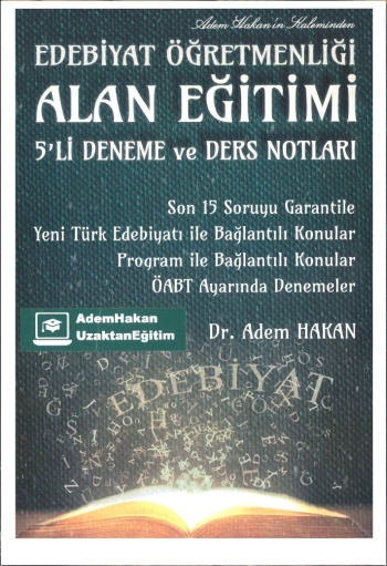 ALAN EĞİTİMİ 5'Lİ DENEME VE DERS NOTLATI Fenomen Fotokopi - YKS - KPSS - ALES