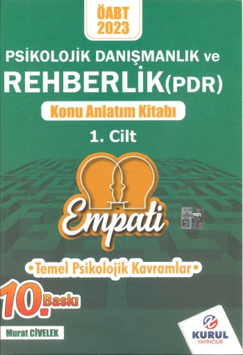 PDR KONU ANLATIM KİTABI (EMPATİ) CİLT 1 Fenomen Fotokopi - YKS - KPSS - ALES
