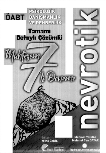 PDR MUHTEŞEM 7'Lİ DENEME ÇÖZÜMLÜ (NEVROTİK) Fenomen Fotokopi - YKS - KPSS - ALES