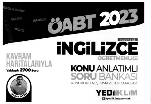 İNGİLİZCE ÖĞRETMENLİĞİ KONU ANLATIMLI SORU BANKASI Fenomen Fotokopi - YKS - KPSS - ALES