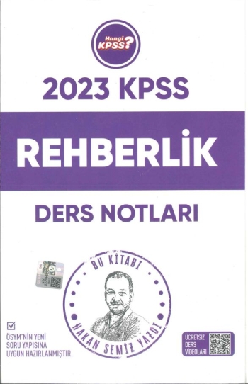 REHBERLİK DERS NOTLARI Fenomen Fotokopi - YKS - KPSS - ALES