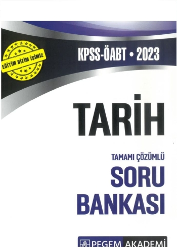 TARİH TAMAMI ÇÖZÜMLÜ SORU BANKASI Fenomen Fotokopi - YKS - KPSS - ALES