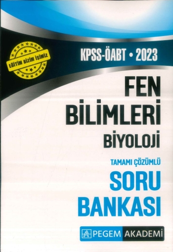 BİYOLOJİ TAMAMI ÇÖZÜMLÜ SORU BANKASI Fenomen Fotokopi - YKS - KPSS - ALES