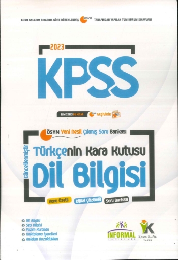 TÜRKÇENİN KARA KUTUSU DİL BİLGİSİ