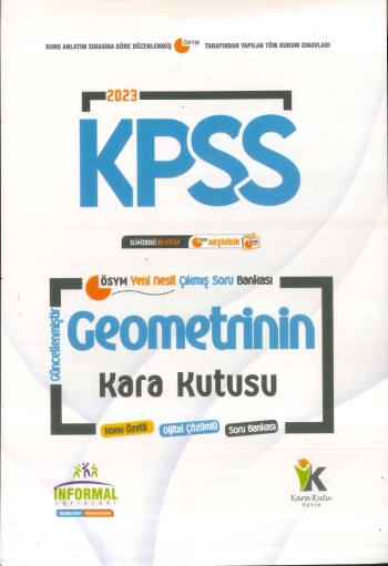GEOMETRİNİN KARA KUTUSU Fenomen Fotokopi - YKS - KPSS - ALES