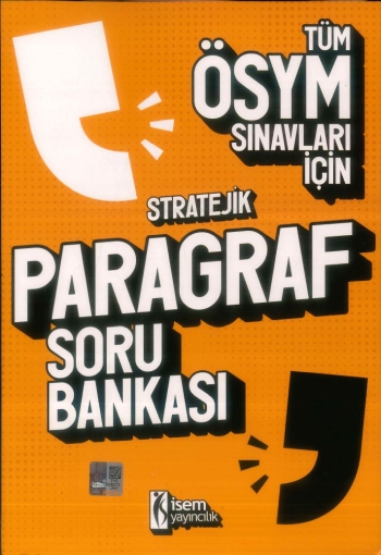STRATEJİK PARAGRAF SORU BANKASI Fenomen Fotokopi - YKS - KPSS - ALES
