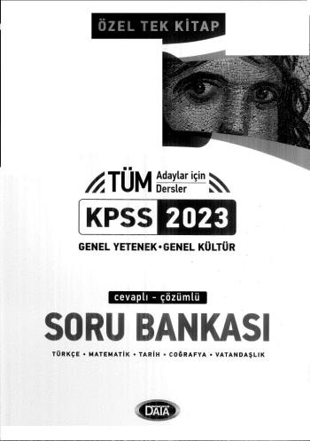 ÖZEL TEK KİTAP TÜM DERSLER SORU BANKASI ÇÖZÜMLÜ Fenomen Fotokopi - YKS - KPSS - ALES