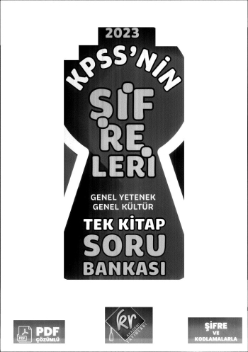 KPSS^'NİN ŞİFRELERİ TEK KİTAP SORU BANKASI Fenomen Fotokopi - YKS - KPSS - ALES