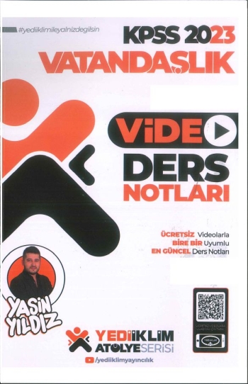 ATÖLYE SERİSİ VATANDAŞLIK VİDEO DERS NOTLARI Fenomen Fotokopi - YKS - KPSS - ALES