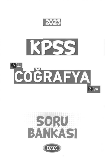 A'DAN Z'YE COĞRAFYA SORU BANKASI Fenomen Fotokopi - YKS - KPSS - ALES