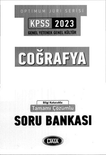 OPTİMUM JÜRİ SERİSİ COĞRAFYA ÇÖZÜMLÜ SORU BANKASI
