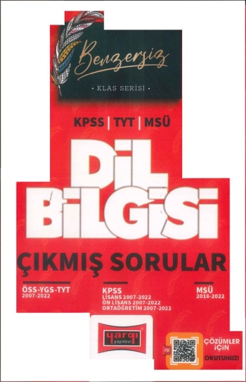 KLAS SERİSİ DİL BİLGİSİ ÇIKMIŞ SORULAR (KPSS-TYT-MSÜ) 2007-2022 Fenomen Fotokopi - YKS - KPSS - ALES