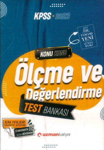 ÖLÇME VE DEĞERLENDİRME TEST BANKASI KONU KONU