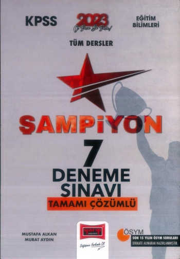 TÜM DERSLER ŞAMPİYON 7 DENEME ÇÖZÜMLÜ Fenomen Fotokopi - YKS - KPSS - ALES