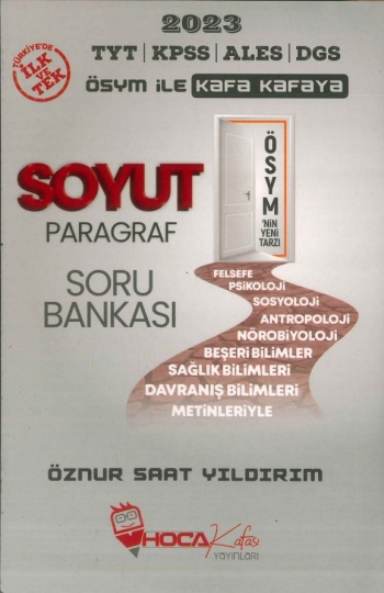 SOYUT PARAGRAF SORU BANKASI Fenomen Fotokopi - YKS - KPSS - ALES