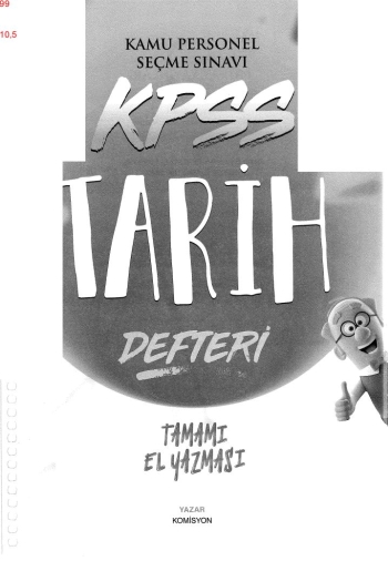 TARİH DEFTERİ TAMAMI EL YAZMASI Fenomen Fotokopi - YKS - KPSS - ALES