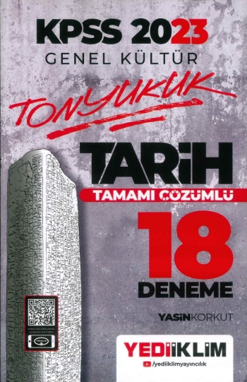 TONYUKUK TARİH TAMAMI ÇÖZÜMLÜ 18 DENEME Fenomen Fotokopi - YKS - KPSS - ALES