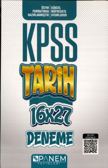 TARİH 16*27 DENEME Fenomen Fotokopi - YKS - KPSS - ALES