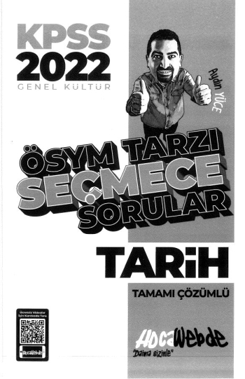 ÖSYM TARZI SEÇMECE SORULAR TARİH TAMAMI ÇÖZÜMLÜ