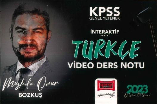 TÜRKÇE VİDEO DERS NOTU İNTERAKTİF SERİSİ Fenomen Fotokopi - YKS - KPSS - ALES