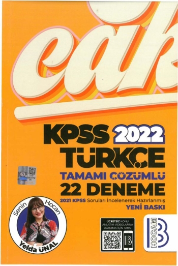 ATANACAKSIN TÜRKÇE ÇÖZÜMLÜ 22 DENEME