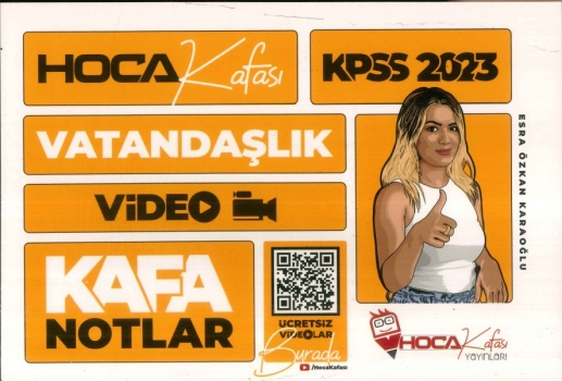 VATANDAŞLIK VİDEO KAFA NOTLAR Fenomen Fotokopi - YKS - KPSS - ALES
