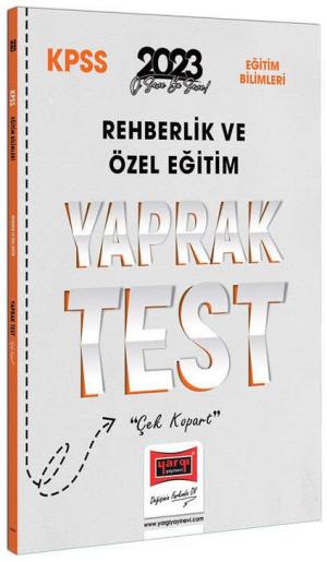 Rehberlik ve Özel Eğitim Yaprak Test Fenomen Fotokopi - YKS - KPSS - ALES