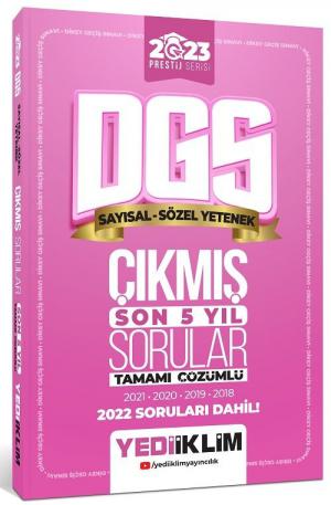 DGS Tamamı Çözümlü Son 5 Yıl Çıkmış Sorular Prestij Serisi (2018-2022) Fenomen Fotokopi - YKS - KPSS - ALES