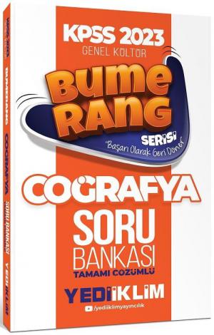 Coğrafya Bumerang Soru Bankası Çözümlü Fenomen Fotokopi - YKS - KPSS - ALES
