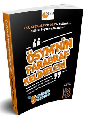 Tüm Sınavlar İçin ÖSYM nin Paragraf Kelimeleri Fenomen Fotokopi - YKS - KPSS - ALES