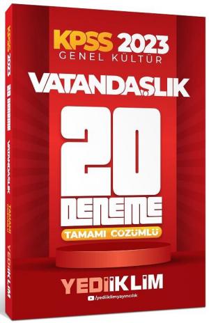 Vatandaşlık Tamamı Çözümlü 20 Deneme