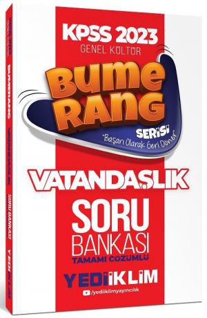 Vatandaşlık Bumerang Soru Bankası Fenomen Fotokopi - YKS - KPSS - ALES