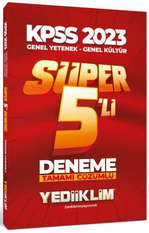 Süper 5`li Deneme Fenomen Fotokopi - YKS - KPSS - ALES