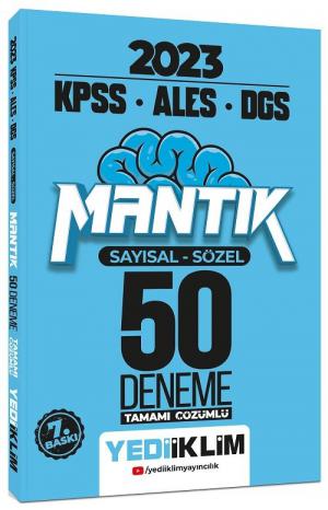 KPSS-ALES-DGS Sayısal Sözel Mantık Tamamı Çözümlü 50 Deneme