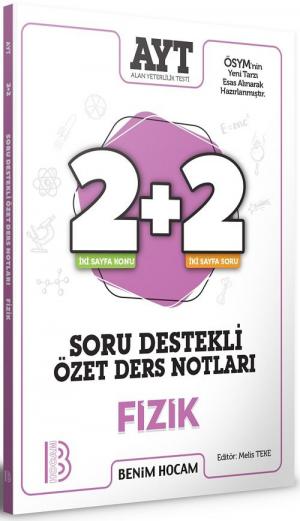 AYT Fizik 2+2 Soru Destekli Özet Ders Notları Fenomen Fotokopi - YKS - KPSS - ALES