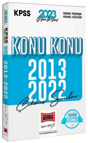 GY GK 2013-2022 Konu Konu Çıkmış Sorular ve Çözümleri Fenomen Fotokopi - YKS - KPSS - ALES