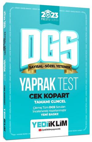 DGS Çek Kopart Yaprak Test Fenomen Fotokopi - YKS - KPSS - ALES