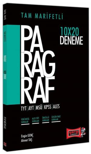 TYT AYT MSÜ KPSS ALES İçin Tam Marifetli Paragraf 10x20 Deneme Fenomen Fotokopi - YKS - KPSS - ALES