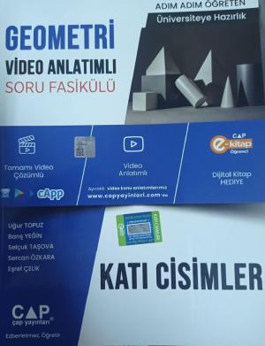 GEOMETRİ VİDEO ANLATIMLI SORU FASİKÜLÜ KATI CİSİMLER Fenomen Fotokopi - YKS - KPSS - ALES