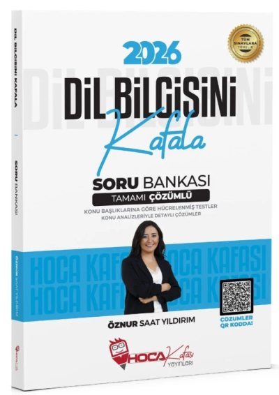 2026 Dil Bilgisini Kafala Soru Bankası Çözümlü - Öznur Saat Yıldırım Hoca Kafası Yayınları Fenomen Fotokopi - YKS - KPSS - ALES