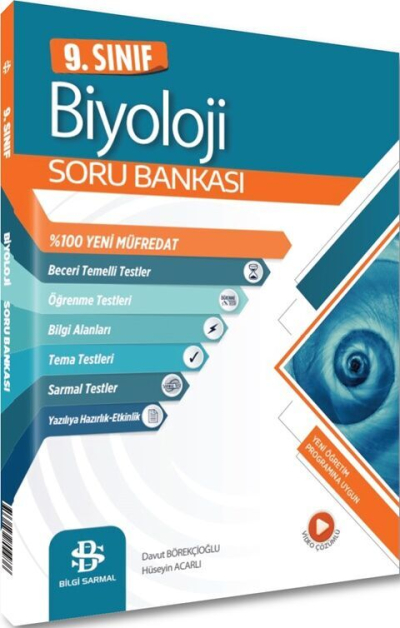9. Sınıf Biyoloji Soru Bankası Bilgi Sarmal Yayınları Fenomen Fotokopi - YKS - KPSS - ALES