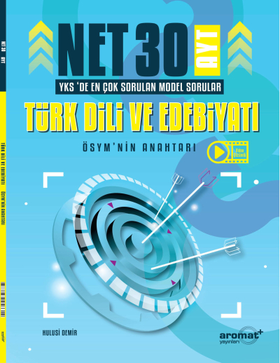 AYT Türk Dili ve Edebiyatı 30 Net Model Sorular Soru Bankası Aromat Yayınları
