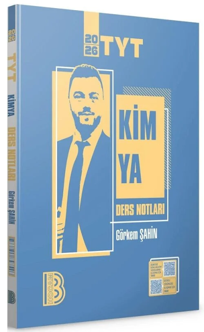 2026 YKS TYT Kimya Ders Notları Görkem Şahin Benim Hocam Yayınları Fenomen Fotokopi - YKS - KPSS - ALES