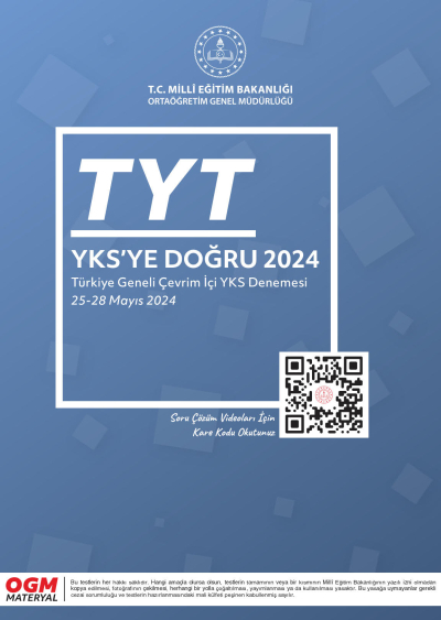 TYT YKS'ye Doğru 2024 Fenomen Fotokopi - YKS - KPSS - ALES